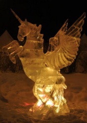winged horse ice carving.JPG
