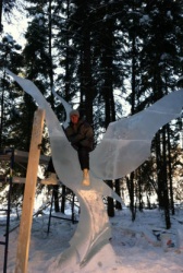 Sculpture feather fairbanks 2012 2.JPG
